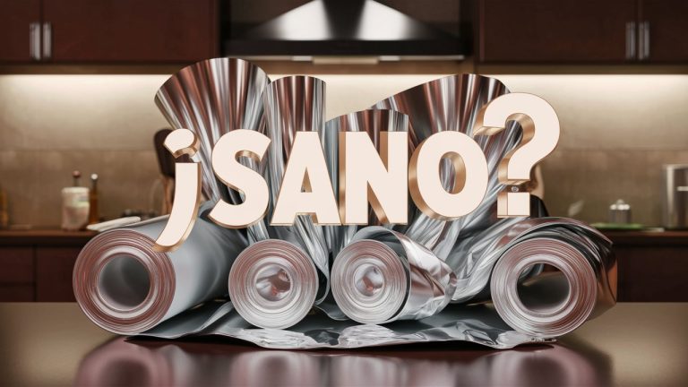 ¿Es sano cocinar con papel de aluminio?