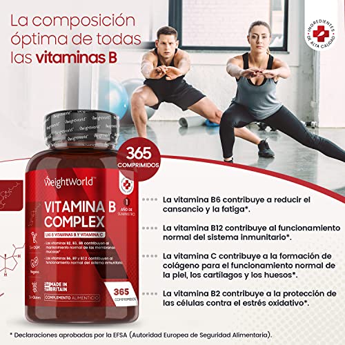 Vitamina-B-Complex-con-Vitamina-C-365-Comprimidos-para-1-Ano-Alta-Concentracion-Vitaminas-del-Grupo-B-Vegano-Complejo-Vitaminico-B-con-Biotina-B1-B2-B3-B5-B6-Vitamina-B12-y-Acido-Folico-0-0