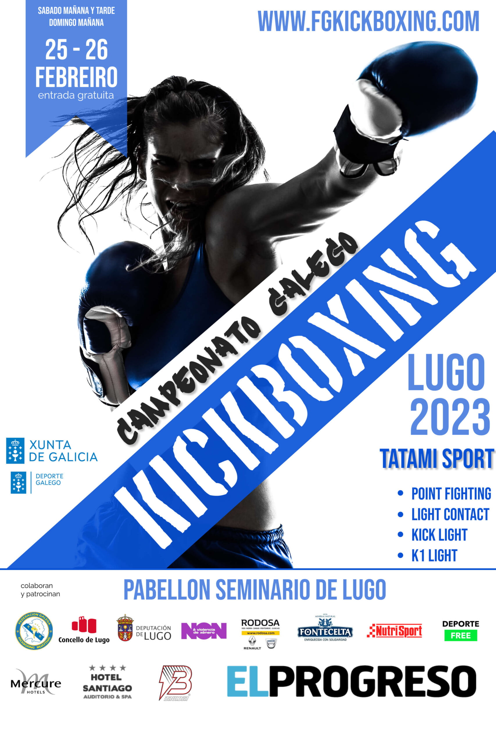En este momento estás viendo Campeonato gallego absoluto de Kickboxing 2023