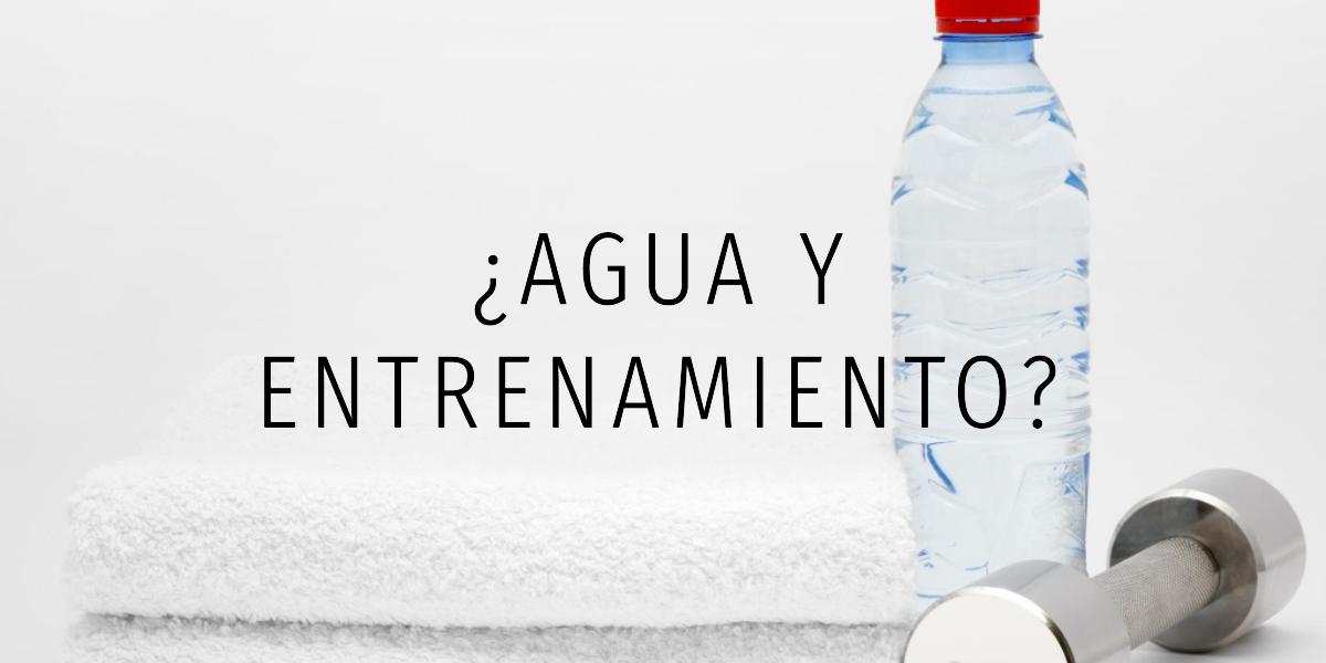¿Es bueno beber agua mientras entrenas?